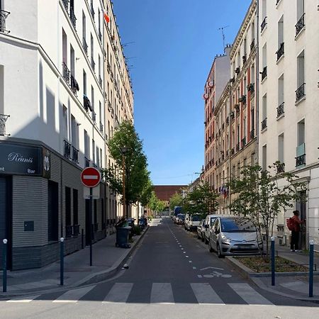 Charmant T2 Cosy Et Lumineux Proche Metro Pantin Exterior foto